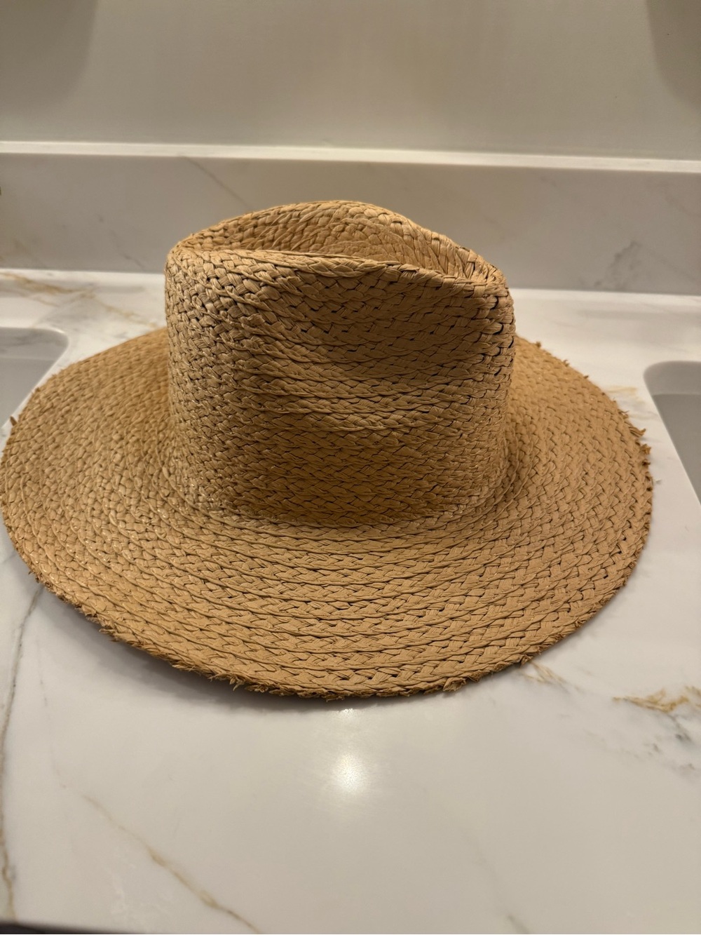 NWT Michael Stars Braided Straw Sun Hat - Natural Tan